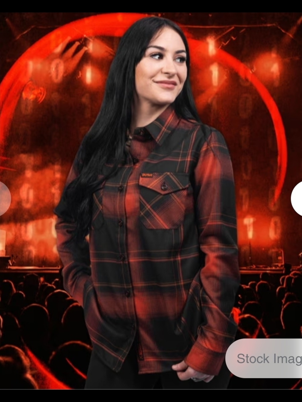 Dixxon Flannel Bush Womens Medium Brand New